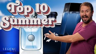 Top 10 SUMMER Designer Fragrances 2024  Best Mens Summer Fragrances [upl. by Eidnar]