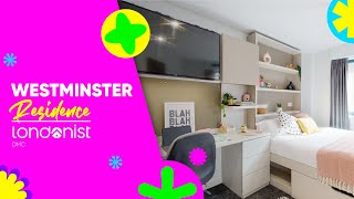 Most Luxurious Student Accommodation in London  Chapter Westminster Tour [upl. by Aicil]