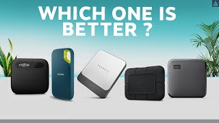 Top 5 Best SSD External Hard Drives of 2023 [upl. by Airekal]