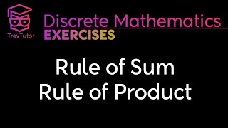 Discrete Mathematics Rule of Sum and Rule of Product Examples [upl. by Indnahc267]