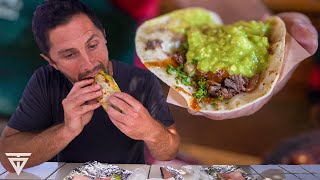 Best Tacos in Rosarito Mexico 🇲🇽🌮  Inside the Lobster Capital of the World [upl. by Thurmond]