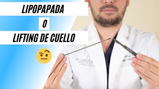 Lipopapada o Lifting de Cuello ¿qué necesito [upl. by Aynotahs61]