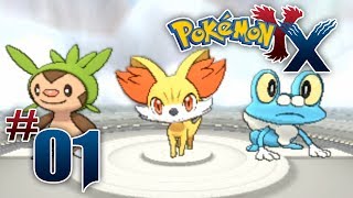 Lets Play Pokemon X  Part 1  A new horizon [upl. by Newcomer]