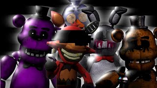 NightBalled  Death Lives vip remix but Mangle Takeover cast sings it [upl. by Einnad]