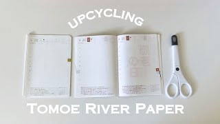 How to remove pages from a Hobonichi Techo  Upcycling Tomoe River Paper [upl. by Aredna]