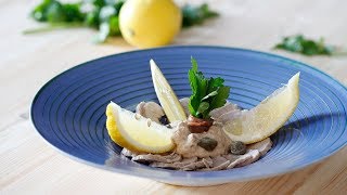 Vitello tonnato la ricetta originale allantica maniera  Piemonetese  Chef Carlo Molon  Sfizioso [upl. by Chane664]