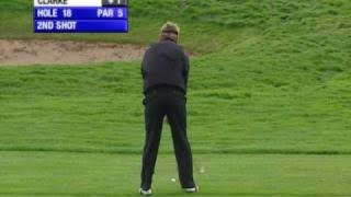 The luckiest golf shot ever  Darren Clarke [upl. by Gnap]