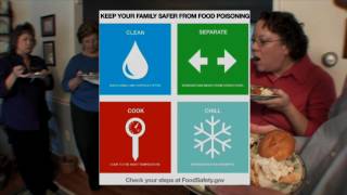 USDA Food Safety Tips For Holiday Buffets [upl. by Drofnas]