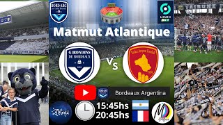 🏆 LIGUE2 BKT  🔵⚪ BORDEAUX vs RODEZ 🔴🔴 [upl. by Nogaem]