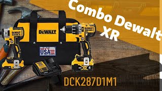 TALADRO Y ATORNILLADOR DEWALT XR 20V [upl. by Jackqueline]