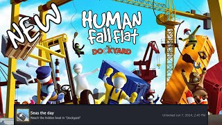 Human Fall Flat  New Achievement quotSeas The Dayquot 01  Dockyard [upl. by Rodmann]