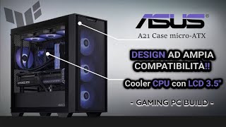 ASUS A21 MATX POTENZIALE NASCOSTO Gaming PC Build I713700K RTX 4070 12GB ROG Ryujin III 360 [upl. by Mouldon]