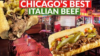 The Best Italian Beef in Chicago  Top 5 spots for Italian Beef in Chicago [upl. by Yann]