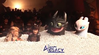 Cine y Palomitas de maiz TV Spot  Como entrenar a tu dragon 3  HTTYD3 Alien Legacy [upl. by Zak]