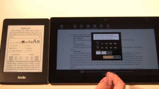 Kindle Paperwhite vs Microsoft Surface [upl. by Ellekim]