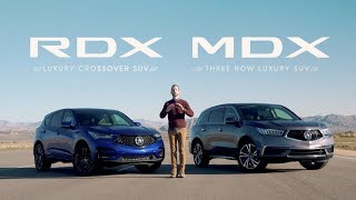 Acura MDX vs RDX SUV Comparisons – Which is Right for You [upl. by Rockwell]