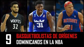 Basquetbolistas de Orígenes Dominicanos en la NBA [upl. by Nimra195]