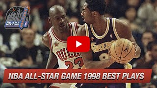 Throwback NBA AllStar Game 1998 East vs West  Full Game Highlights Kobe vs Jordan Duel HD [upl. by Tiana]