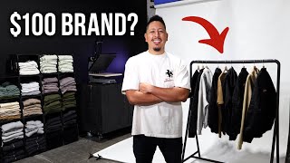 How To Start a CLOTHING BRAND on a BUDGET 100 Step X Step Guide [upl. by Phail]