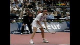 Conchita Martinez vs Sabine Appelmans Essen 1993 summary [upl. by Siseneg]