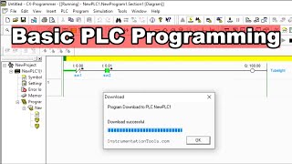 Basic PLC Programming  Normally Close Contact Explained  Learn Automation [upl. by Adniram]