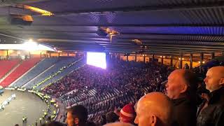 Aberdeen fans sing Northern Lights FT at Hampden League Cup semi final Aberdeen 10 Rangers 281018 [upl. by Einohtna775]