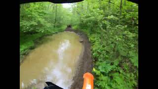 Renfro Valley dual sport ride logging roads [upl. by Zeralda346]