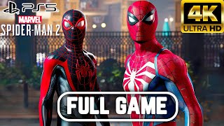 SPIDERMAN 2 Gameplay Walkthrough FULL GAME PS5 4K 60FPS No Commentary [upl. by Mccreery]