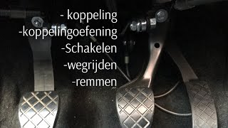 KOPPELING SCHAKELEN EN REMMEN [upl. by Goldi916]