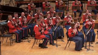 GRAINGER English Morris Dance “Shepherd’s Hey”  quotThe Presidents Ownquot US Marine Band  Tour 2018 [upl. by Winnick]