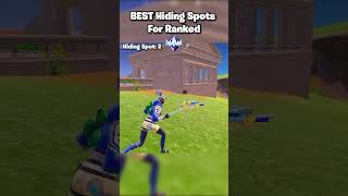 Best hiding spots in ranked 🤯 pt12 fortnite chapter5 fortniteshorts [upl. by Tanney]