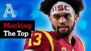 Brugler amp Tice Mock the Top 12 Picks  2024 NFL Draft [upl. by Ffej756]