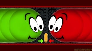 Wormateio 2 Pro Vs 1 Noob Epic Ultimate Pro Skill Tiny Beast Wormateio Best Gameplay [upl. by Haletta649]