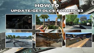 Skate3  HOW TO UPDATEGET DLCS FOR SKATE 3 ON RPCS3 [upl. by Nina]