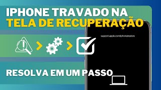 【iOS 17iOS 18】iPhone travado na tela de restauração quotsupportapplecomiphonerestorequot [upl. by Sathrum747]