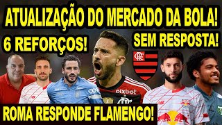 ÚLTIMA ATUALIZAÇÃO DO MERCADO DA BOLA DO FLAMENGO CHEGADA E APRESENTAÇÃO DE DE LA CRUZ NO MENGÃO E [upl. by Bonis]