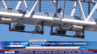 SOWETO TV NEWS  ETOLLS TO BE OFFICIALLY SCRAPPED BY TOMORROW MIDNIGHT [upl. by Ralina]