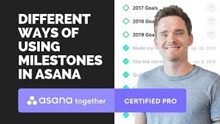 Different ways to use milestones in Asana [upl. by Fuchs556]