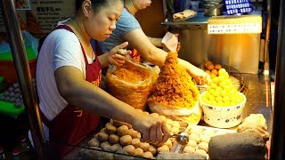 UNDERRATED Taiwanese Street Food  Taipei’s BEST Night Market Tour  UNIQUE Street Food in Taiwan [upl. by Silva]