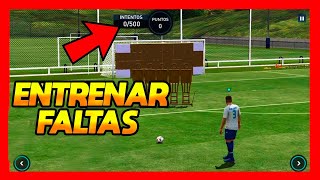 ✅COMO TIRAR TIROS LIBRES EN FC MOBILE [upl. by Ahsinrat]