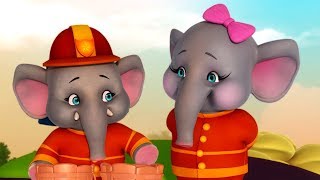 வேலன் என்ற யானைக்குட்டி  Tamil Rhymes for Children  Infobells [upl. by Nilpik462]