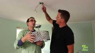 How To Install a Light Fixture [upl. by Sutherland568]