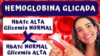 Hemoglobina Glicada Alta E Glicemia De Jejum Normal Ou Glicemia Alta E Hemoglobina Glicada Normal 🙃 [upl. by Hairem]