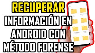 ASÍ SE RECUPERAN ARCHIVOS EN TELÉFONOS ANDROID MALOGRADOS O DAÑADOS [upl. by Cobb613]