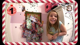 ADVENTSKALENDER 2018 ÖFFNEN TAG 1 ⛄️ Was für ein Geschenk versteckt sich im Kalender [upl. by Cicily]