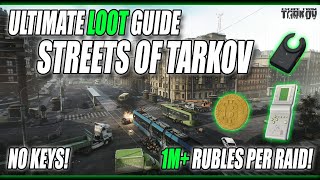 Ultimate STREETS OF TARKOV Loot Guide No Keys Needed  Escape From Tarkov [upl. by Ellehcear]