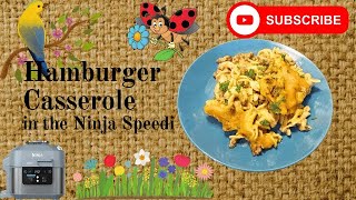 Hamburger Casserole in the Ninja Speedi [upl. by Ortrude]