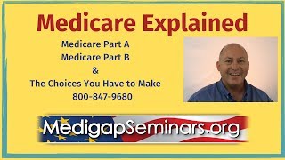 Medicare Explained  Medicare Part B amp Medicare Part A and Supplements [upl. by Endora]