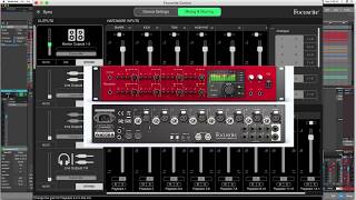 Focusrite Control  Setting up Cue Mixes in Studio One [upl. by Lerrehs]