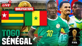 🔴TOGO  SENEGAL 🏆QUALIFICATIONS COUPE DU MONDE 2026  RAPH FOOTBALL [upl. by Lehcim]